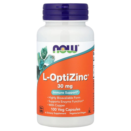 L-OptiZinc, 30mg - 100 vcaps