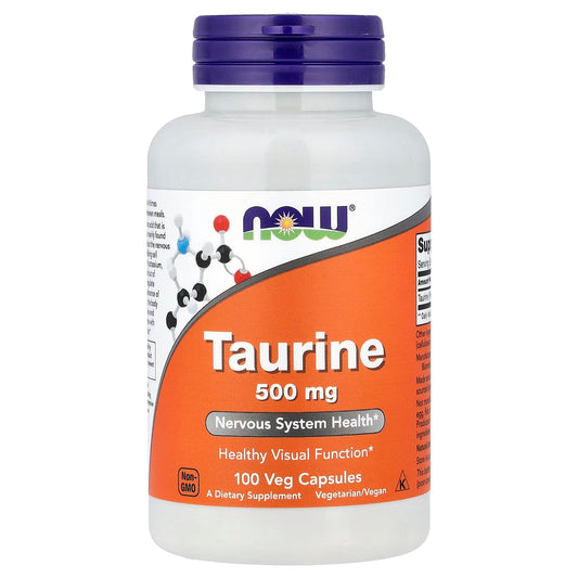 Taurine, 500mg - 100 caps