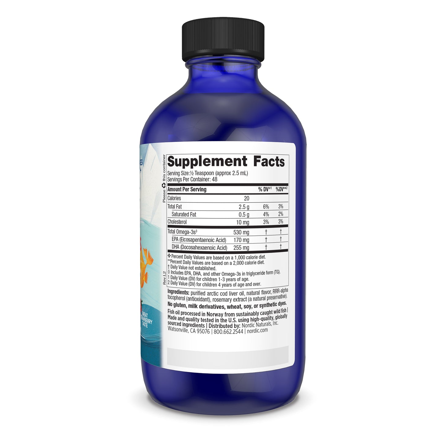 Children's DHA, Strawberry - 90 mini softgels