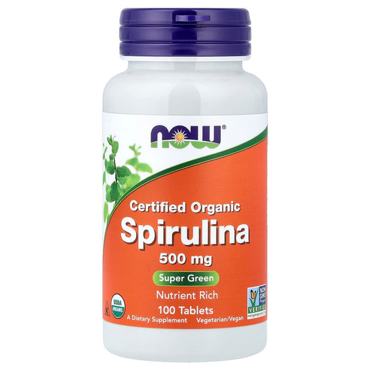Spirulina, 500mg - 500 tabs