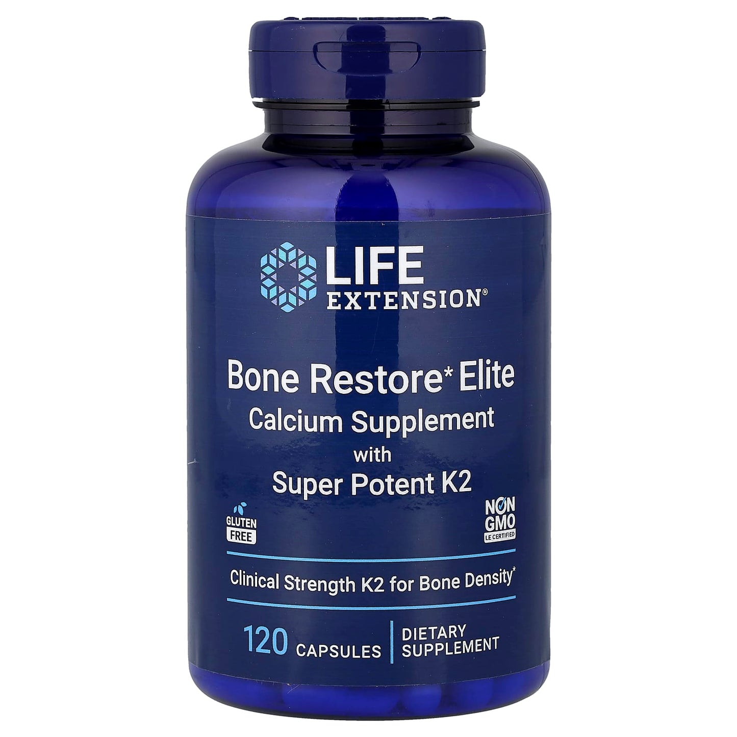 Bone Restore Elite with Super Potenet K2 - 120 caps