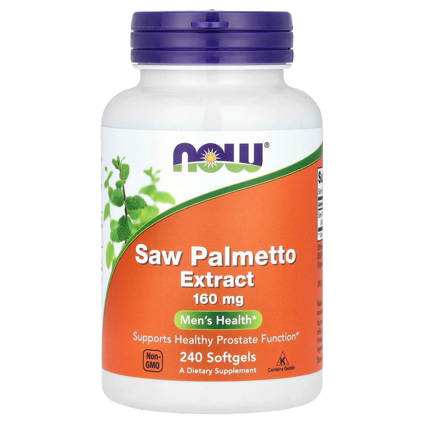 Saw Palmetto Extract, 160mg - 240 softgels