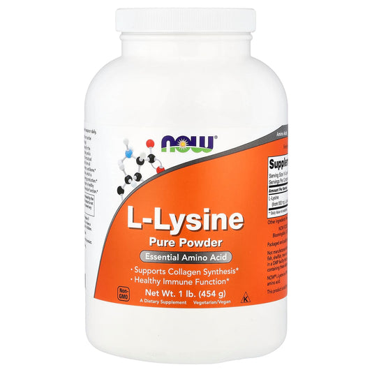 L-Lysine, 1000mg (Powder) - 454g