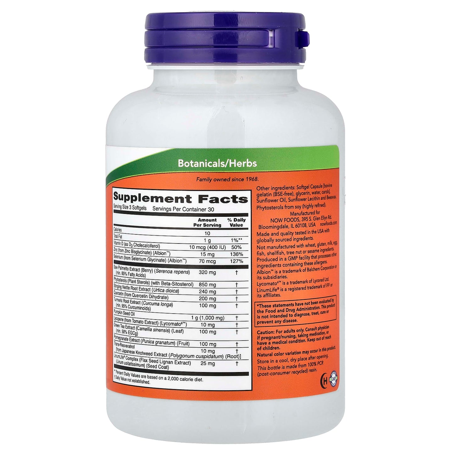Prostate Support - 90 softgels