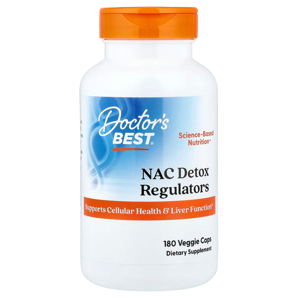 Doctor's Best NAC Detox Regulators - 180 vcaps