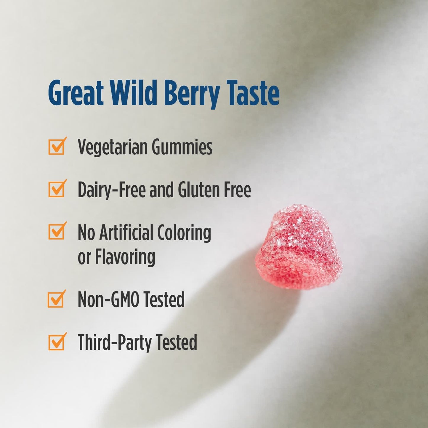 Vitamin D3 Gummies, 1000 IU Wild Berry - 120 gummies