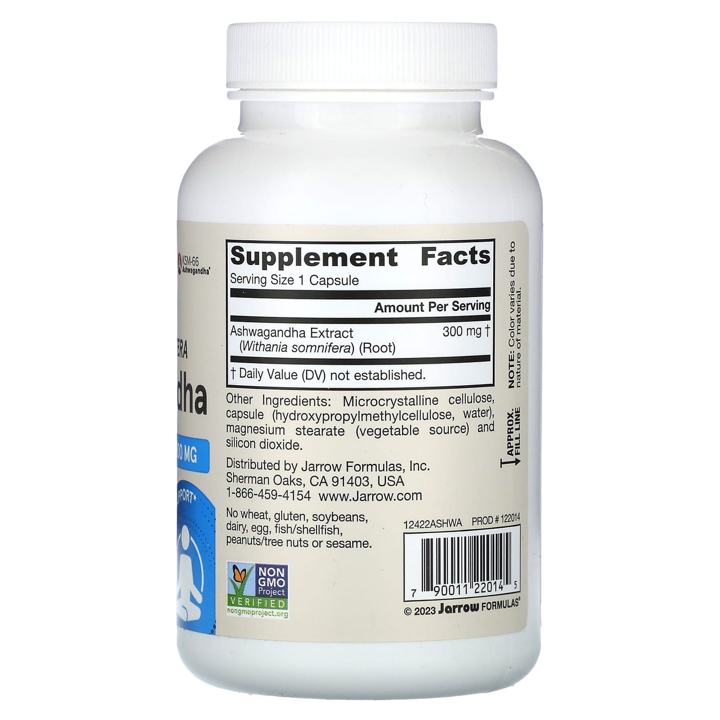 Ashwagandha, 300mg - 120 vcaps