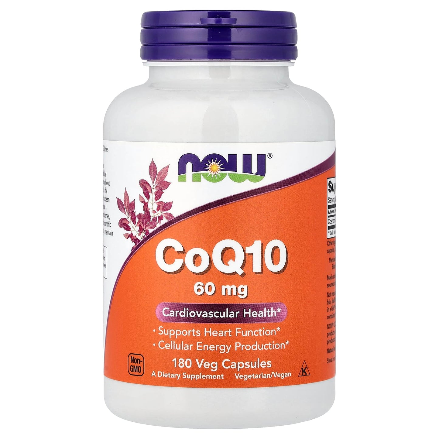 CoQ10, 60mg - 60 vcaps