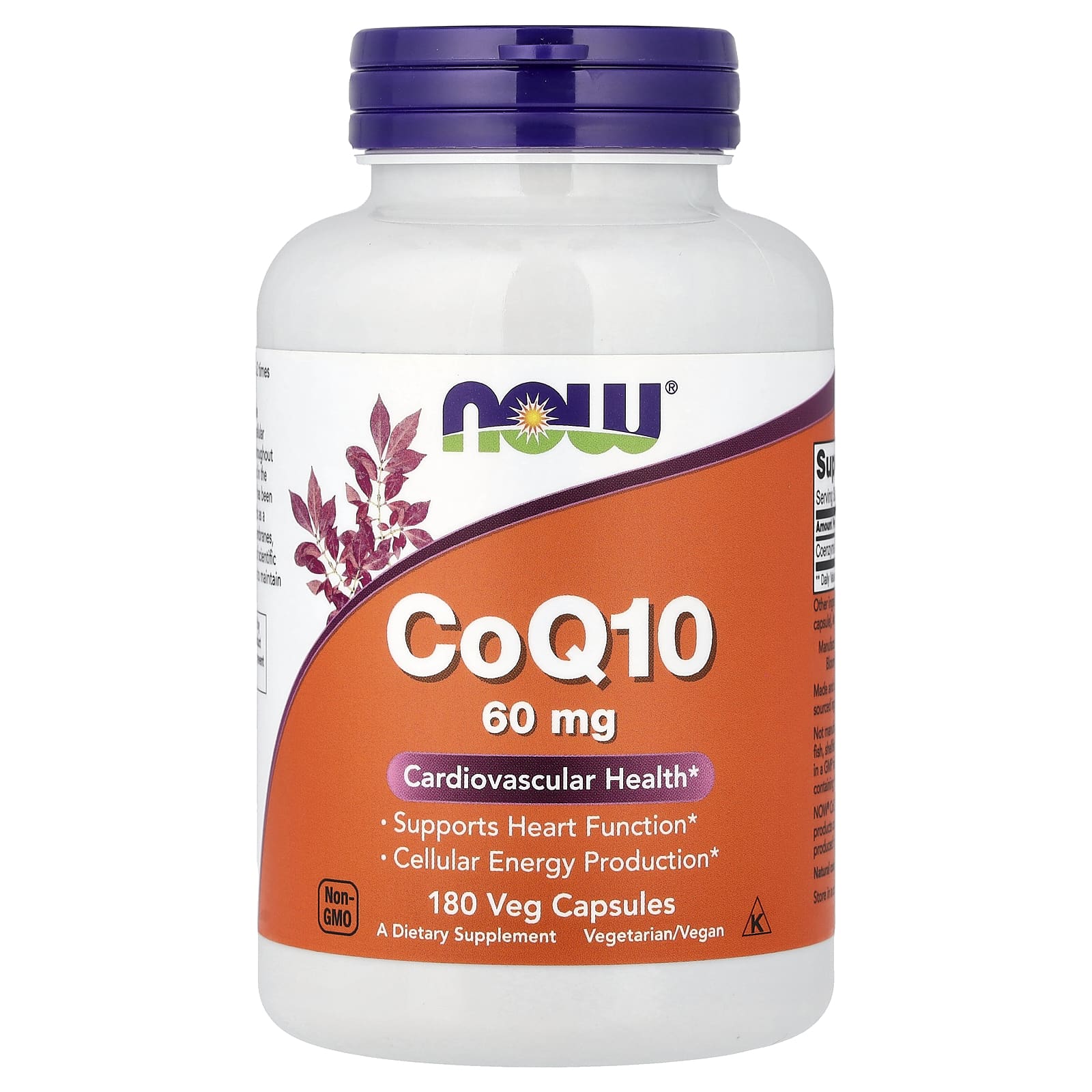 CoQ10, 60mg - 60 vcaps