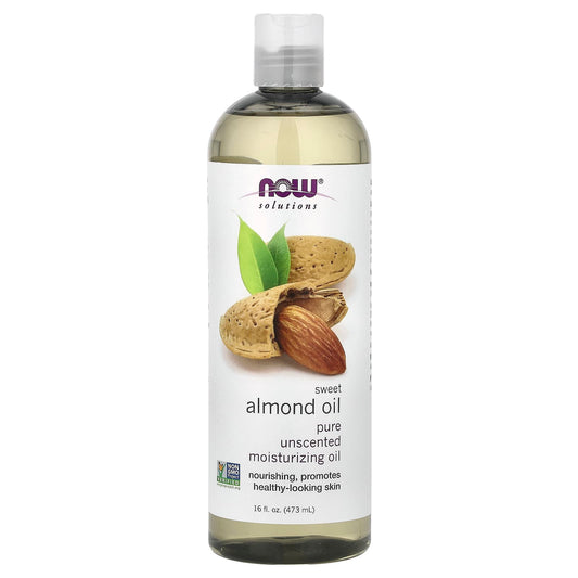 Almond Oil, Pure - 473 ml.