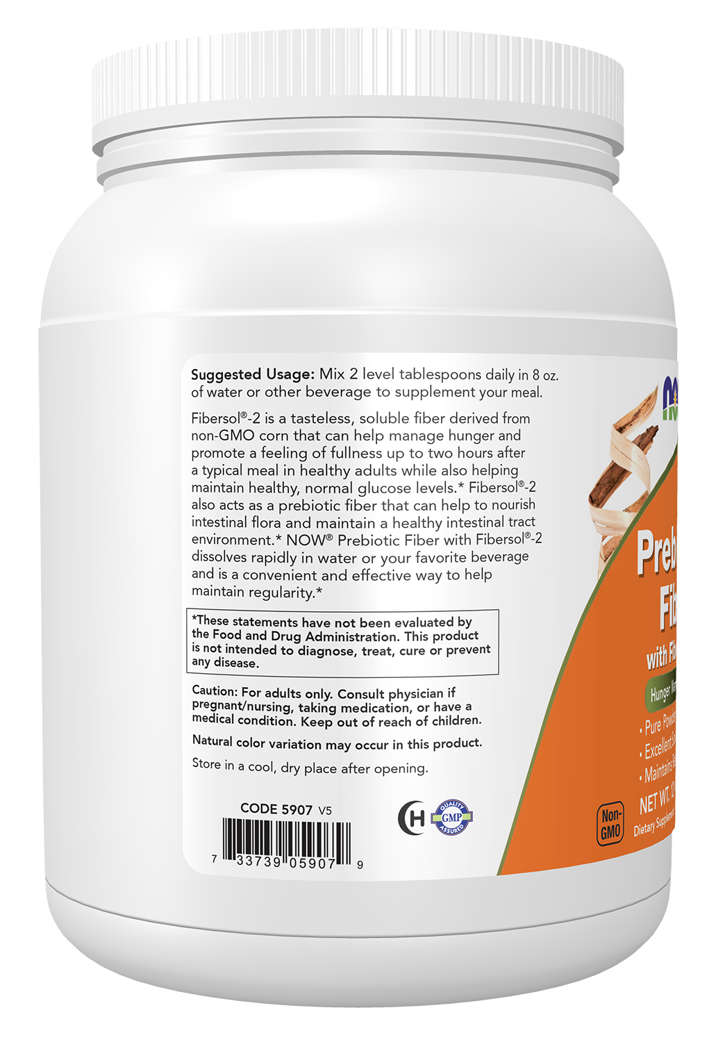 Prebiotic Fiber with Fibersol-2 - 340g