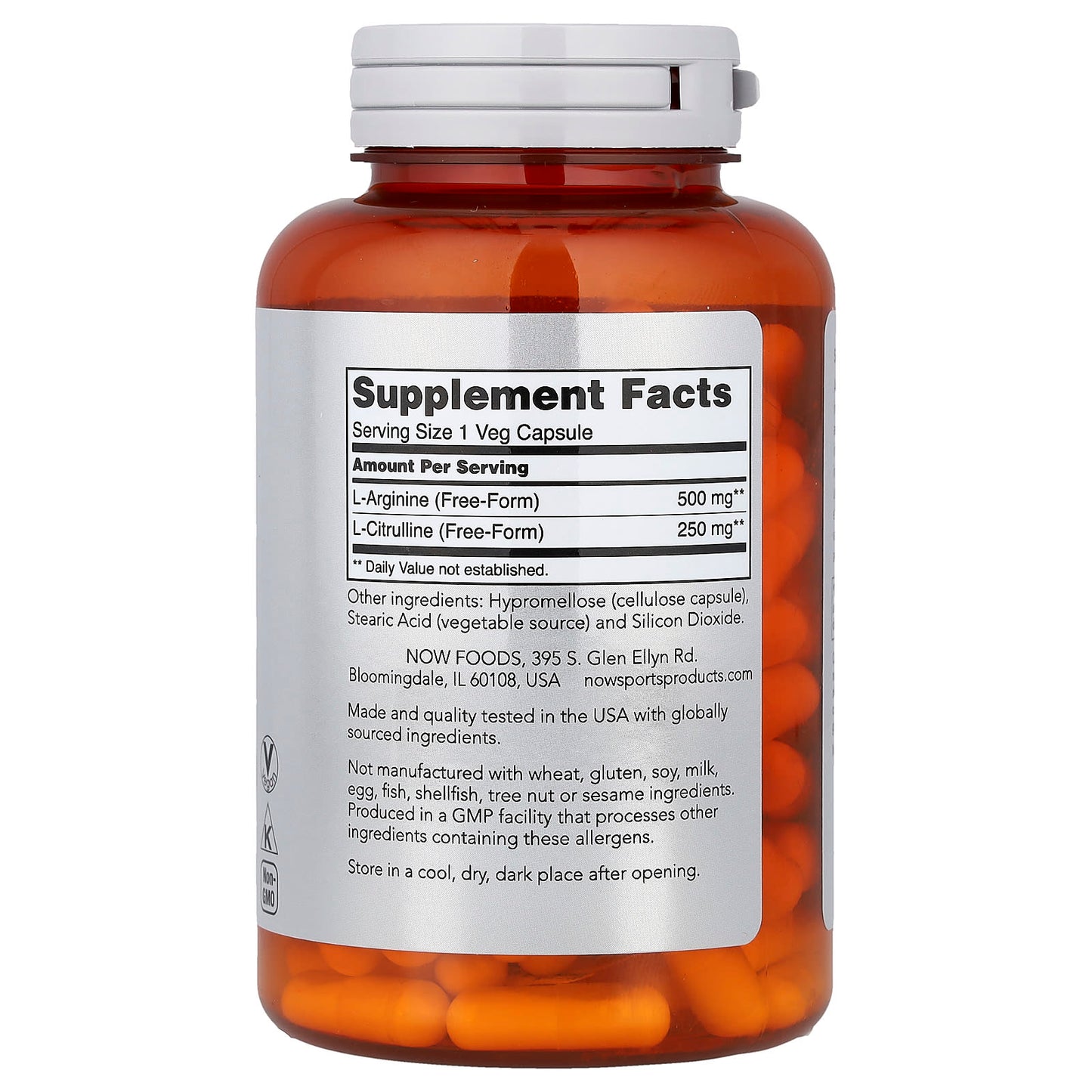 Arginine & Citrulline - 240 vcaps