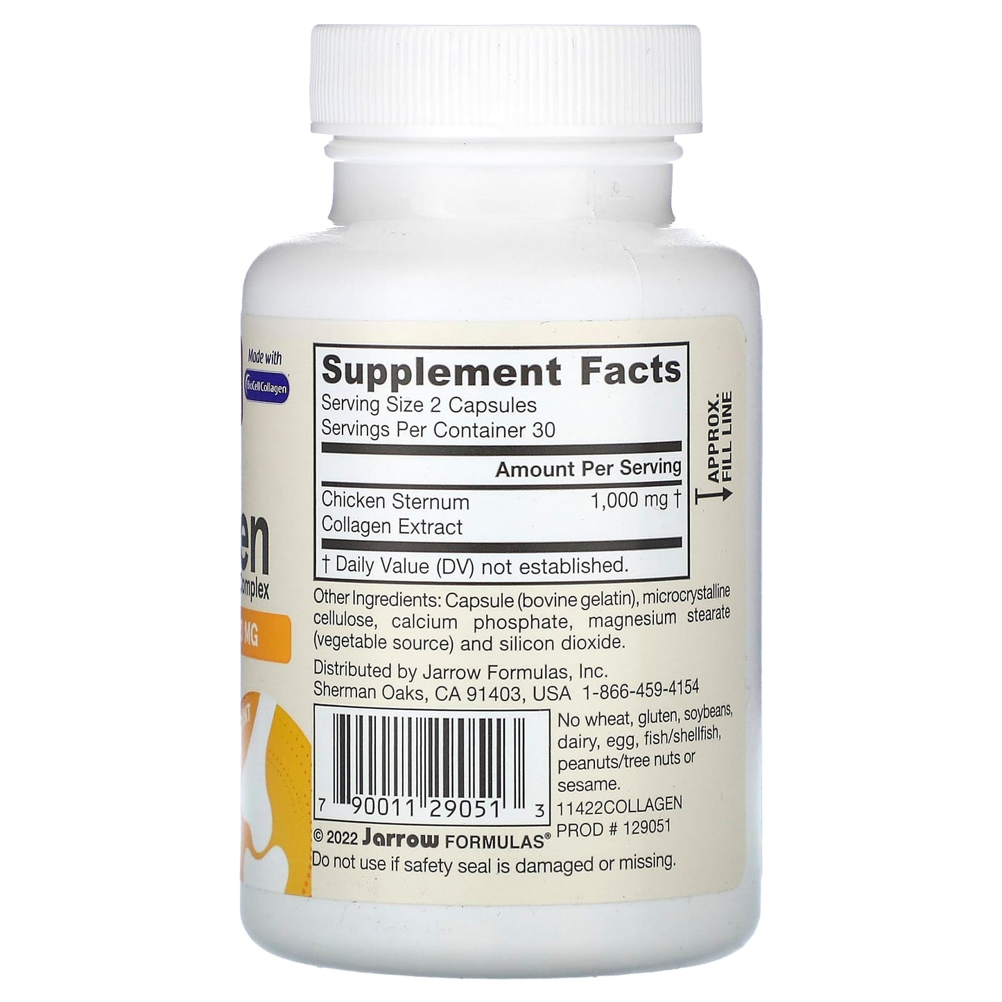Type II Collagen Complex, 1000mg - 60 caps