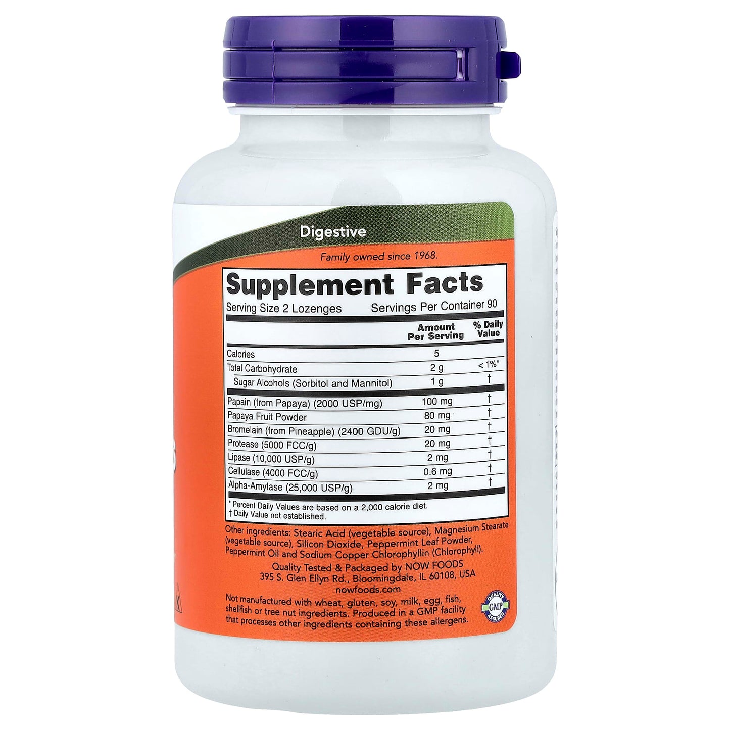 Papaya Enzyme, Chewable - 360 lozenges