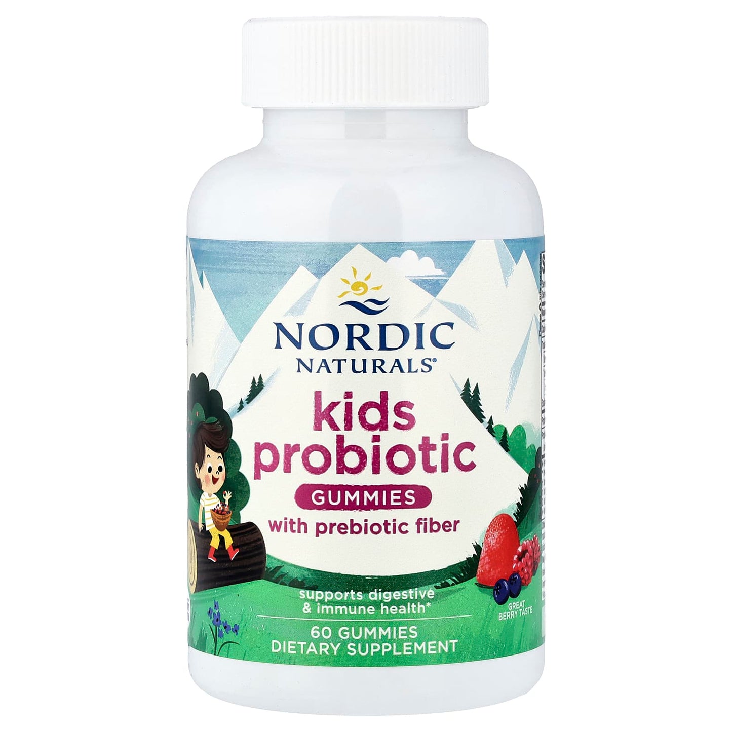 Probiotic Gummies Kids, Merry Berry Punch - 60 gummies