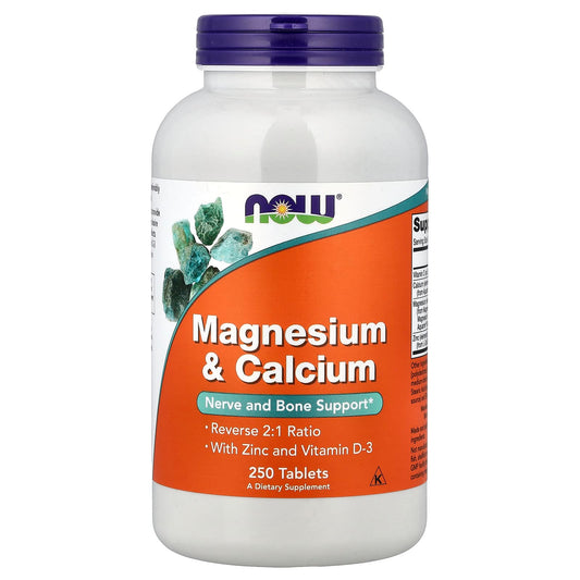 Magnesium & Calcium with Zinc and Vitamin D3 - 250 tablets