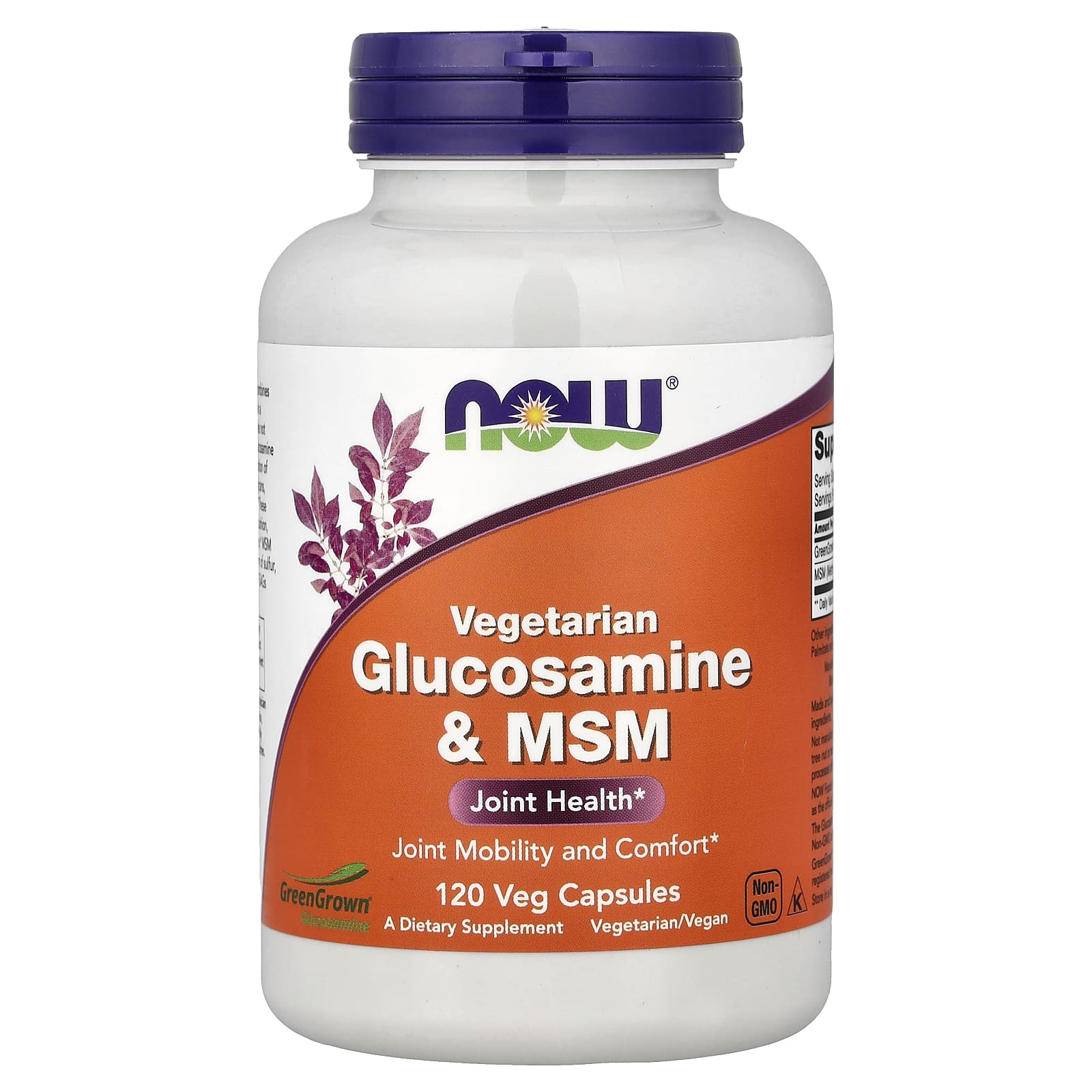 Glucosamine & MSM Vegetarian - 240 vcaps