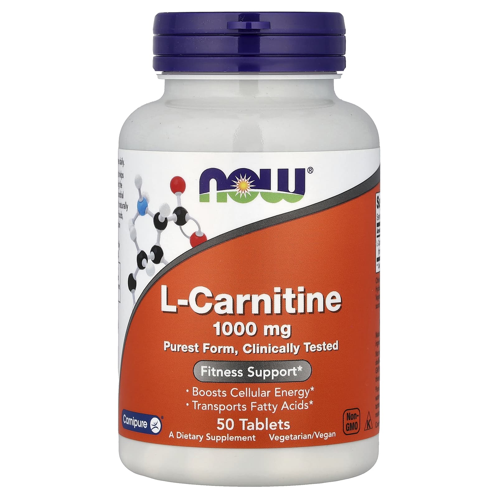 L-Carnitine, 1000mg - 50 tabs