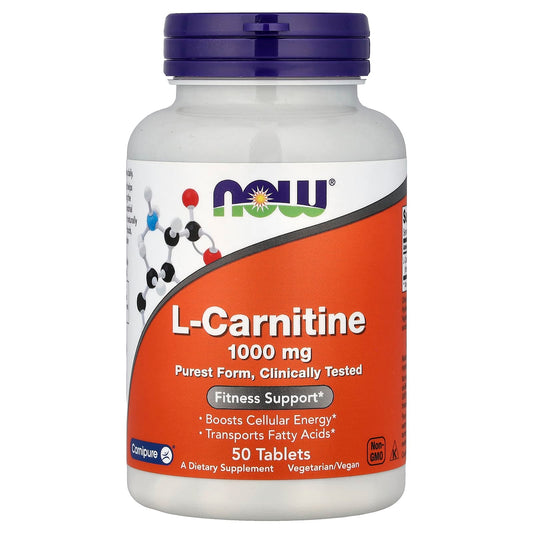 L-Carnitine, 1000mg - 50 tabs
