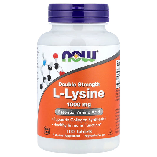 L-Lysine, 1000mg - 100 tabs