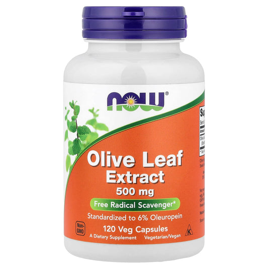 Olive Leaf Extract, 500mg - 60 vcaps