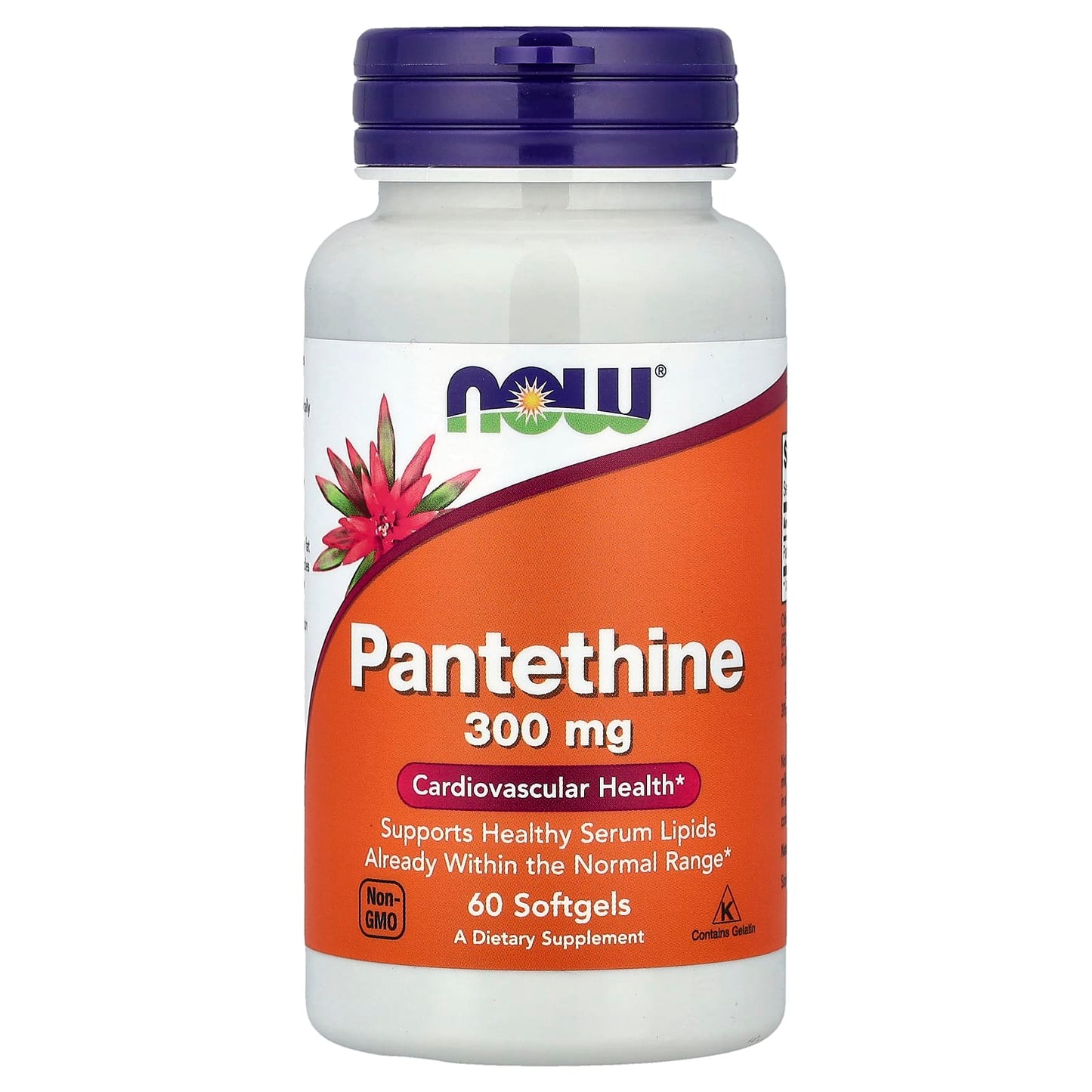 Pantethine, 300mg - 60 softgels