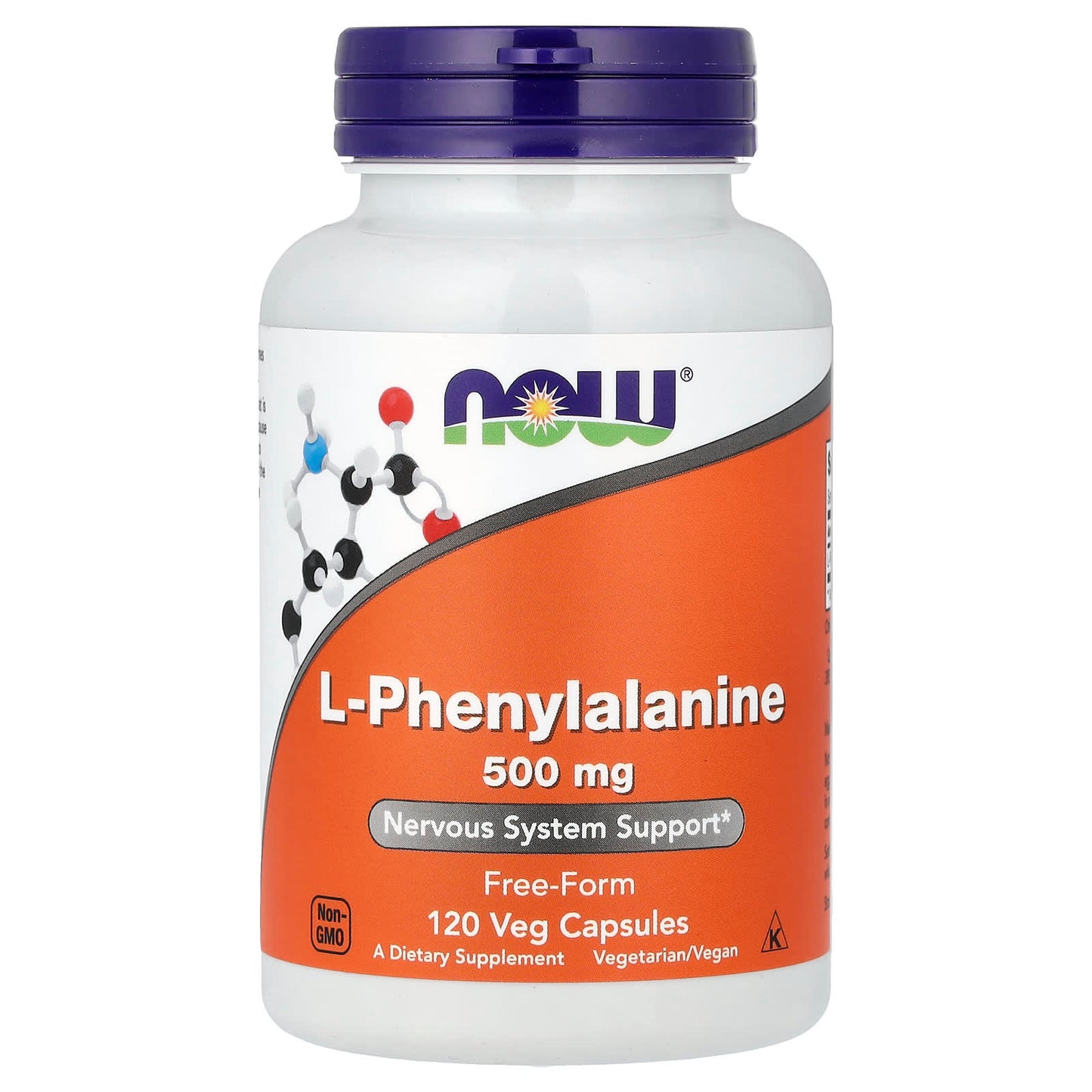 L-Phenylalanine, 500mg - 120 vcaps