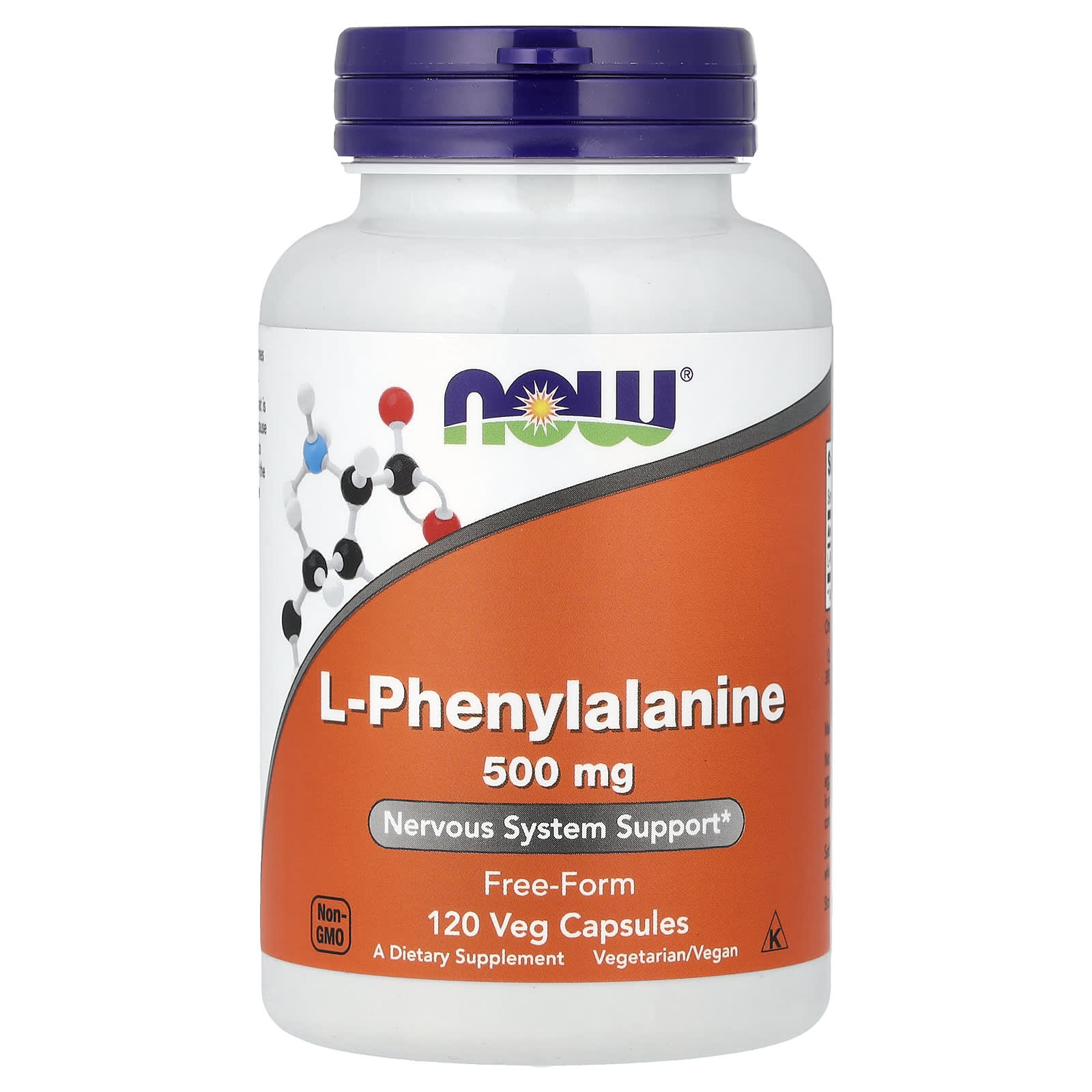 L-Phenylalanine, 500mg - 120 vcaps
