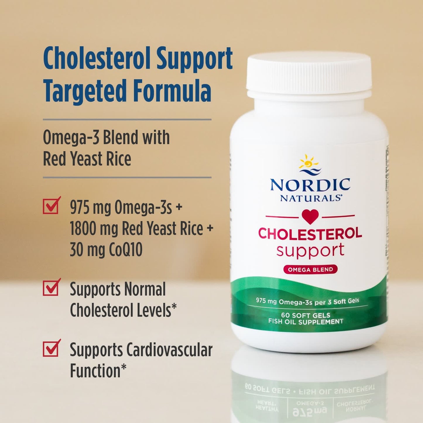 Cholesterol Support - 60 softgels