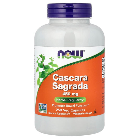 Cascara Sagrada, 450mg - 250 vcaps
