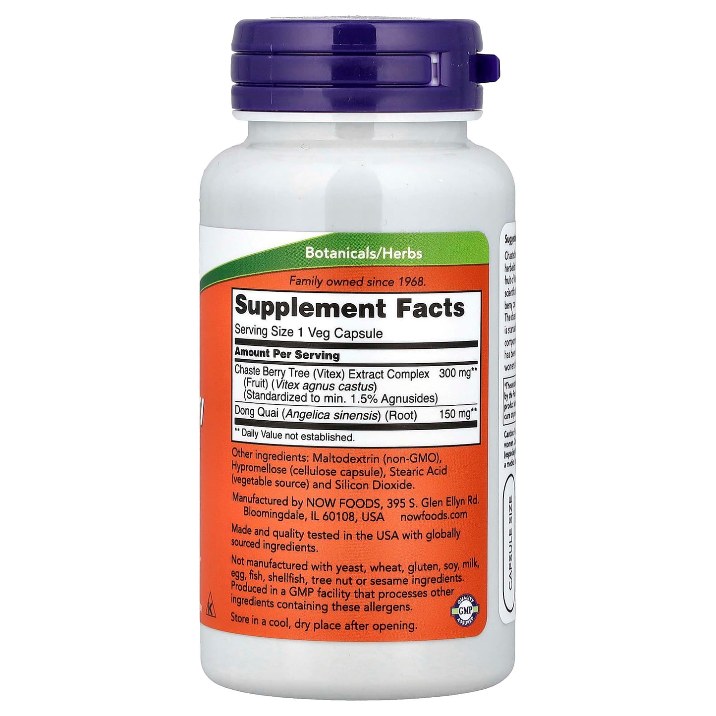 Chaste Berry Vitex Extract, 300mg - 90 vcaps
