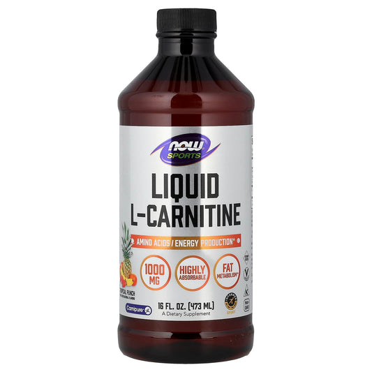 Liquid L-Carnitine, 1000mg Tropical Punch - 473 ml.