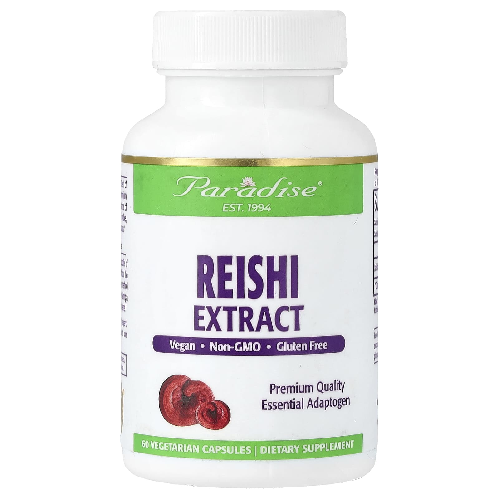 Reishi Extract, 400mg - 60 vcaps