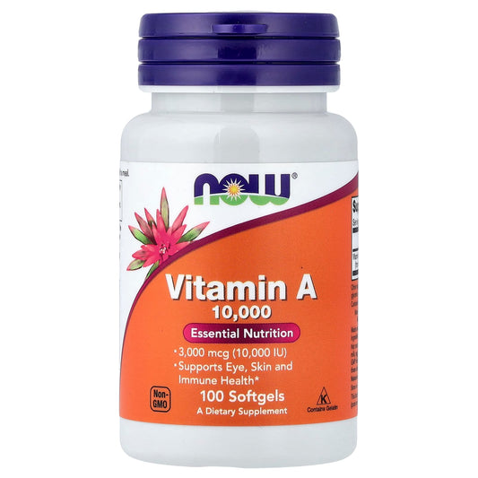 Vitamin A, 10 000 IU - 100 softgels