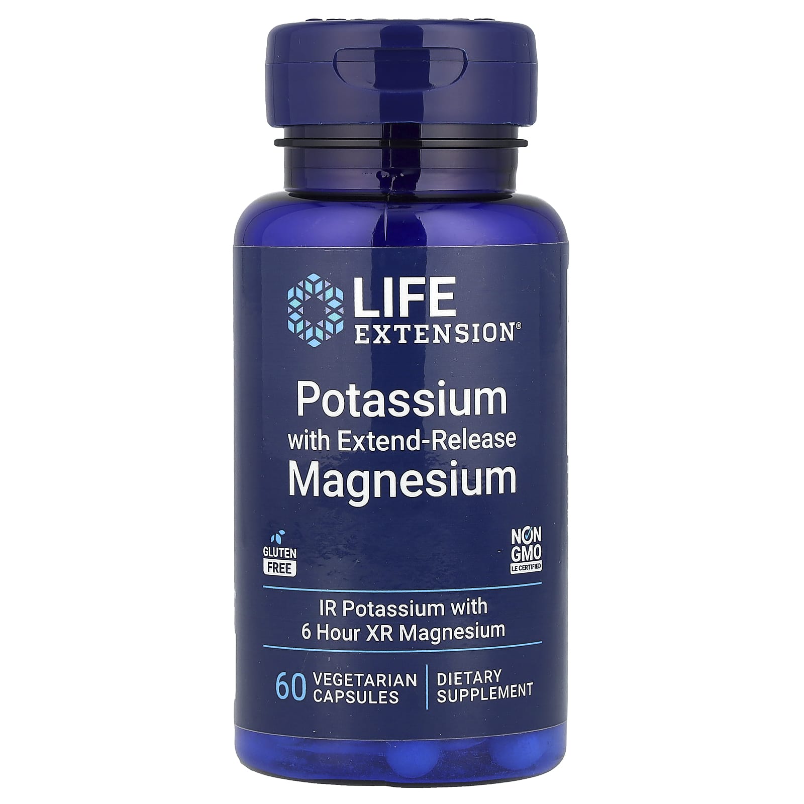 Potassium with Extend-Release Magnesium - 60 vcaps