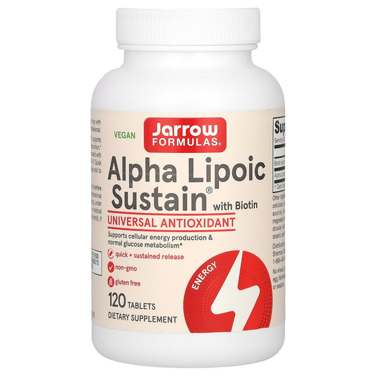 Alpha Lipoic Sustain with Biotin - 60 tabs