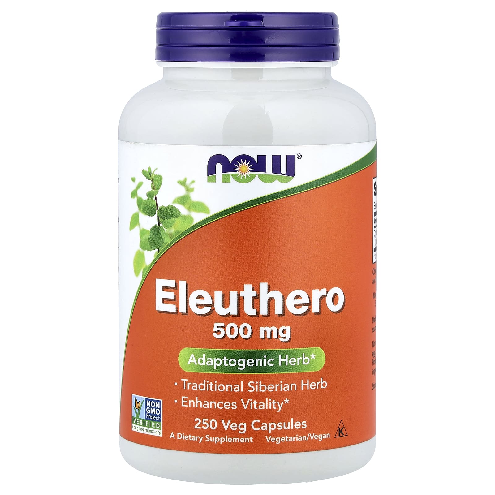Eleuthero, 500mg - 250 vcaps