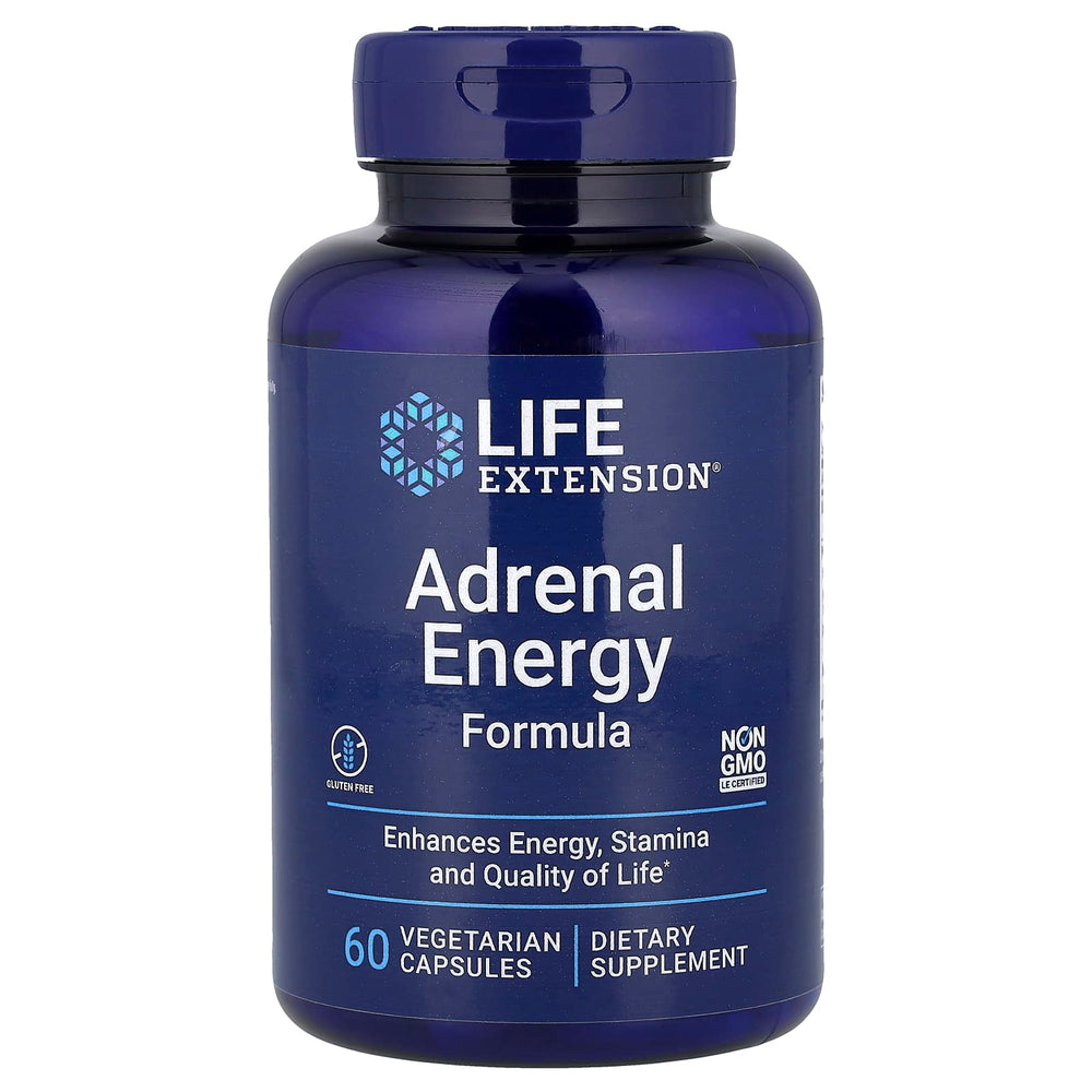 Life Extension Adrenal Energy Formula - 60 vcaps