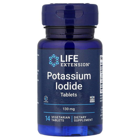 Potassium Iodide Tablets, 130mg - 14 tabs