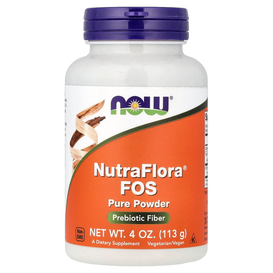 NutraFlora FOS, Pure Powder - 113g