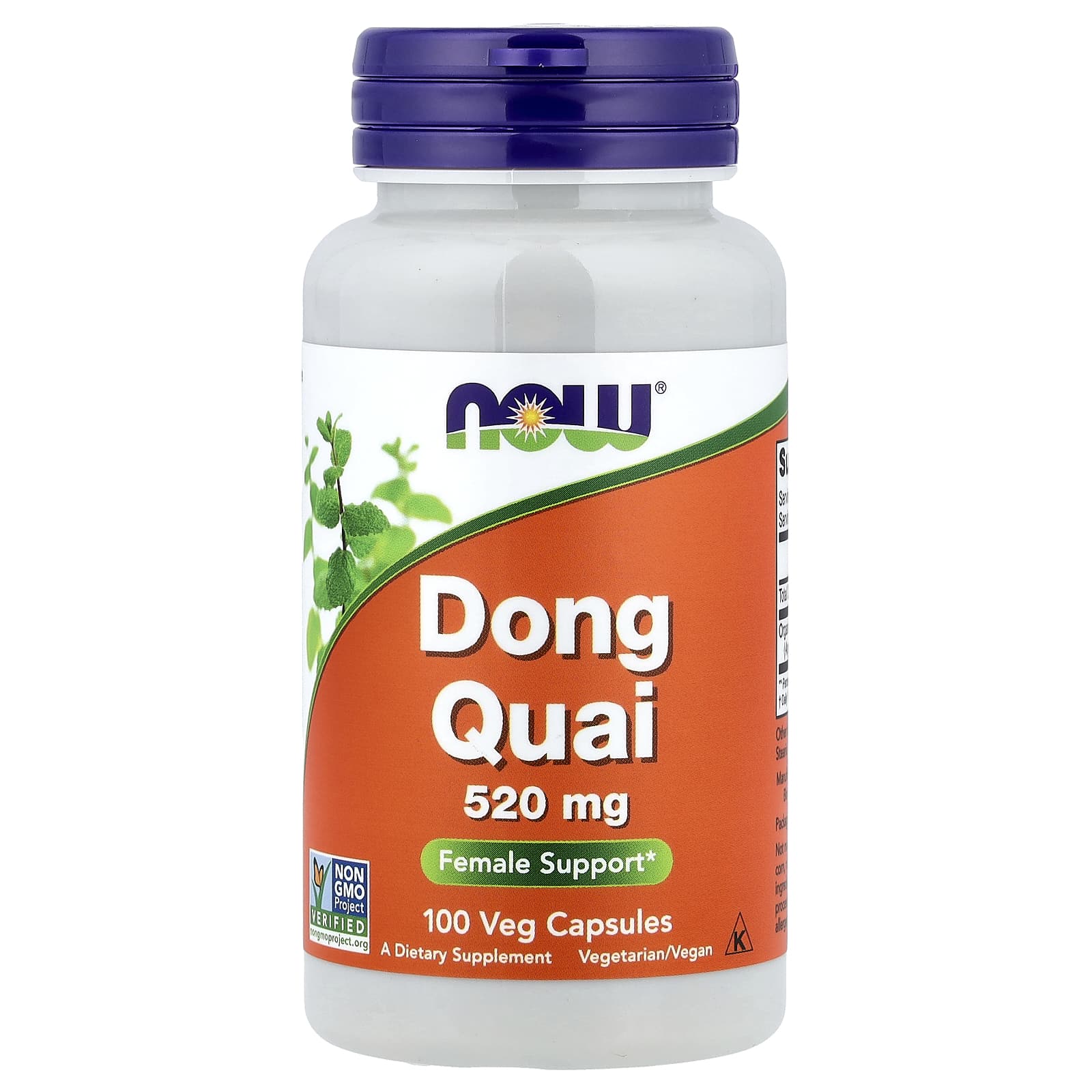Dong Quai, 520mg - 100 vcaps