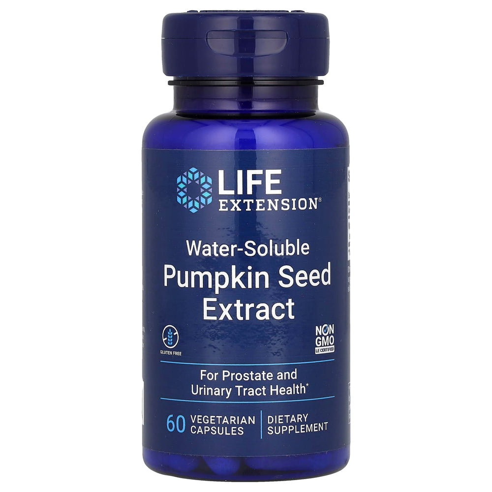 Life Extension Pumpkin Seed Extract, Water-Soluble - 60 vcaps