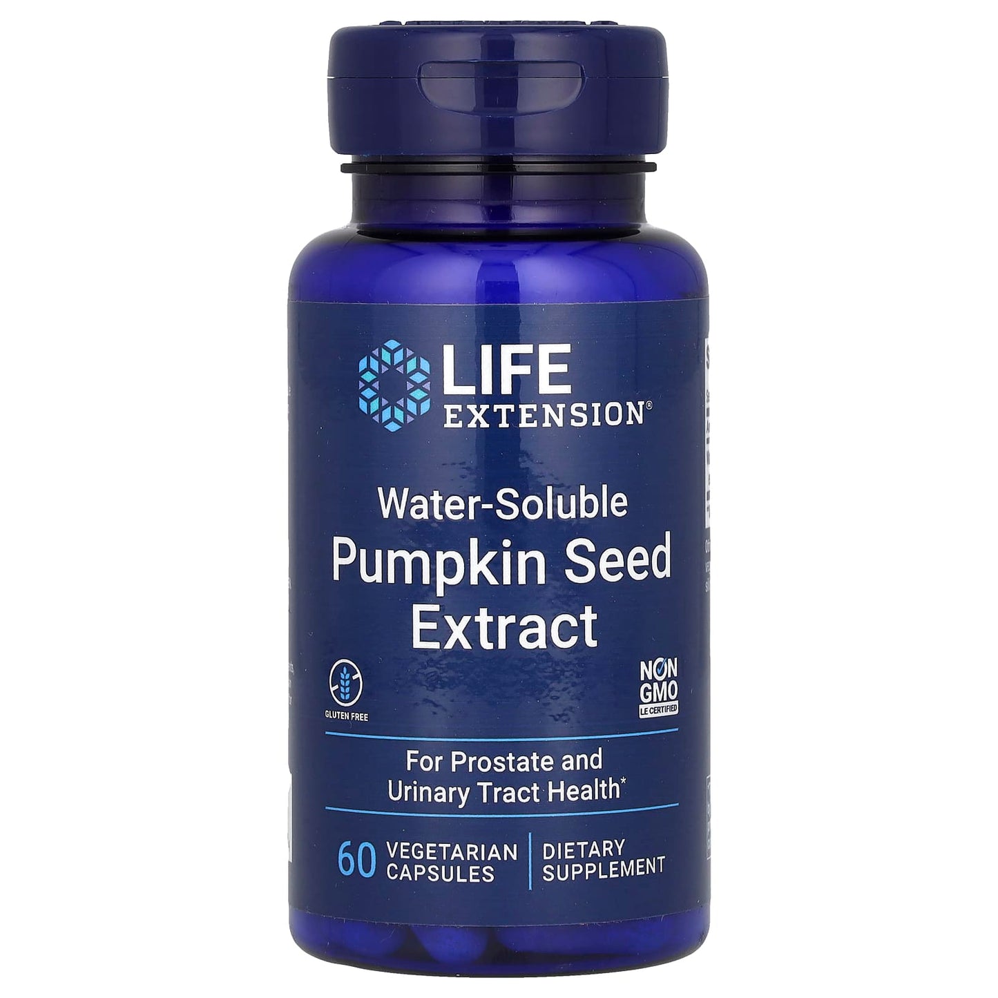 Pumpkin Seed Extract, Water-Soluble - 60 vcaps
