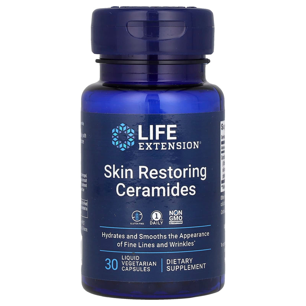 Life Extension Skin Restoring Ceramides - 30 liquid vcaps