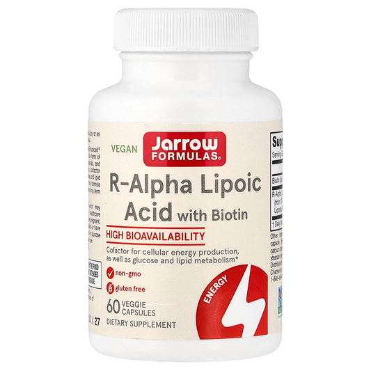 R-Alpha Lipoic Acid with Biotin - 60 vcaps