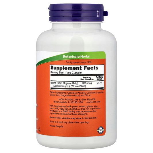 Kelp, 325mcg - 250 vcaps