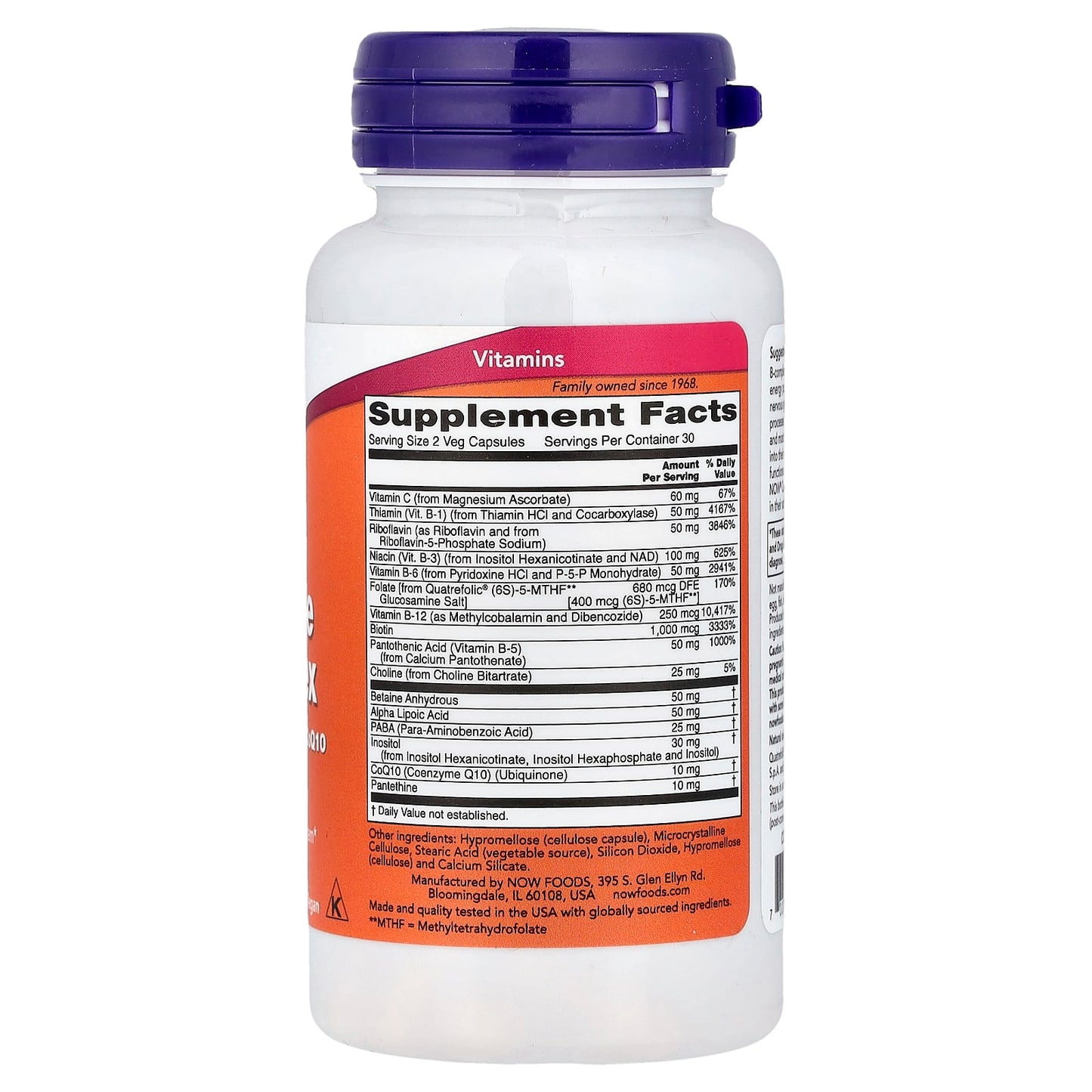 Co-Enzyme B-Complex - 60 vcaps