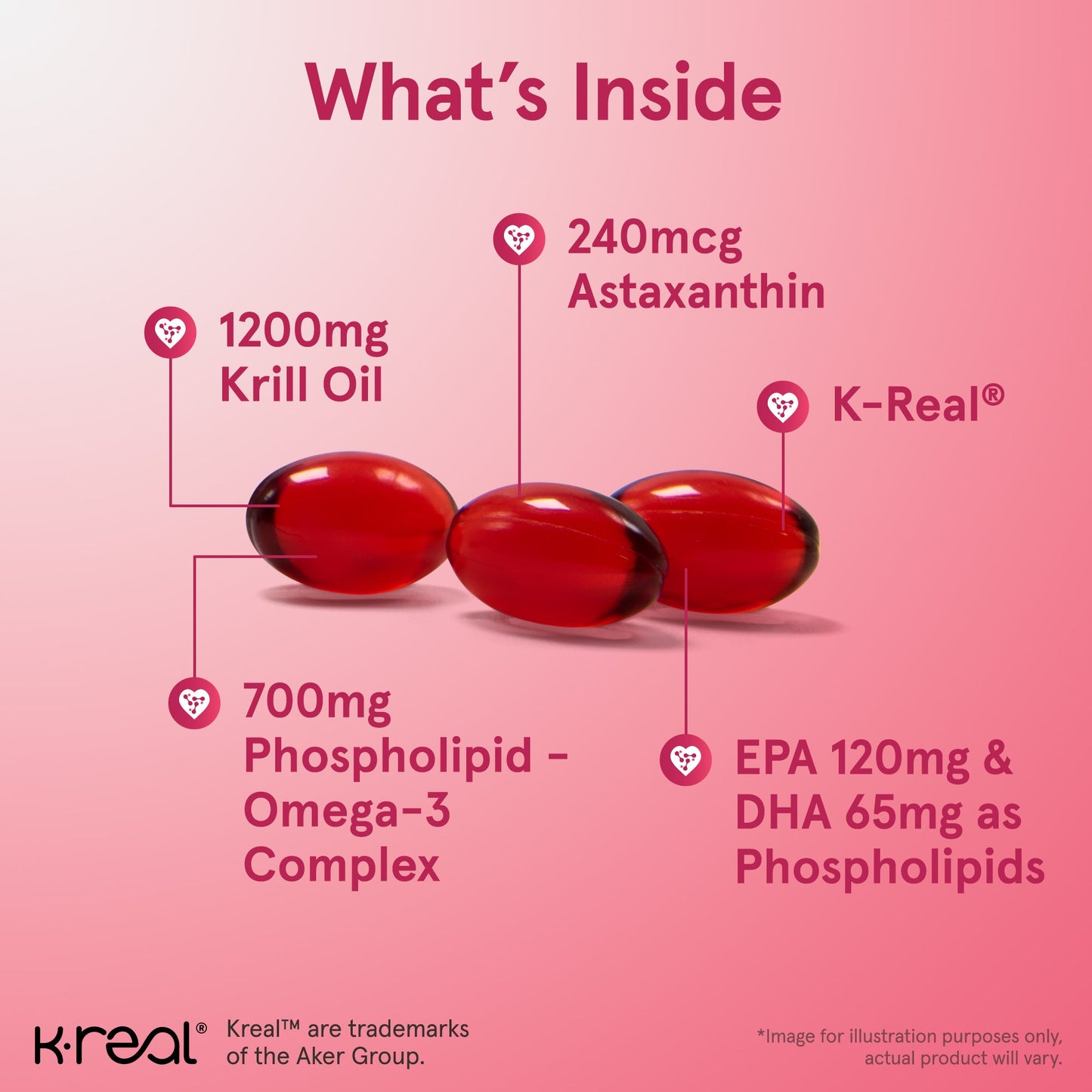 Krill Oil - 60 softgels
