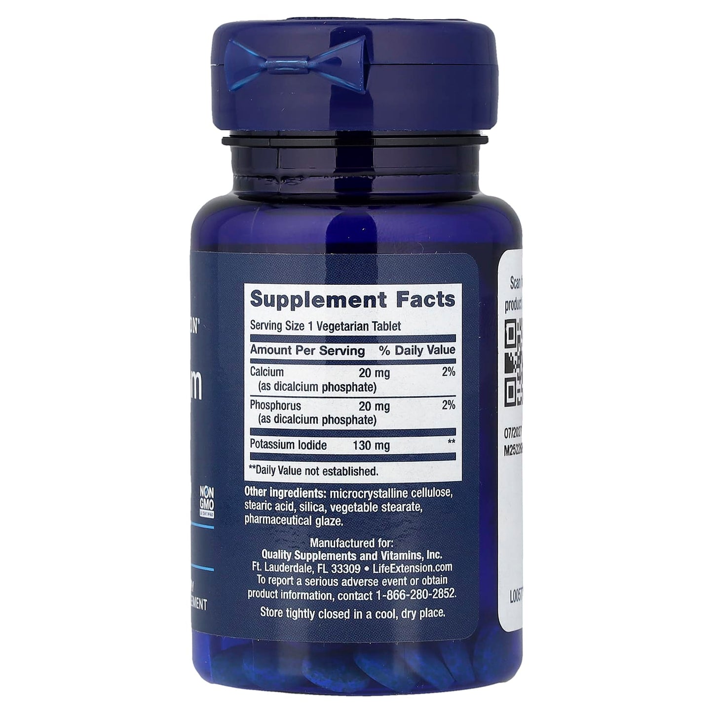 Potassium Iodide Tablets, 130mg - 14 tabs