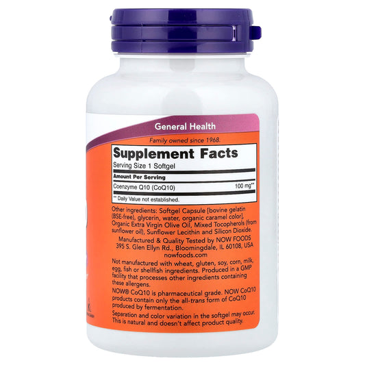 CoQ10, 100mg - 150 softgels